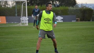 Branco Ampuero: "Espero ganarme el puesto y ser un aporte"