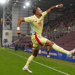 De la Fuente se fija en el gol de Mateo Joseph