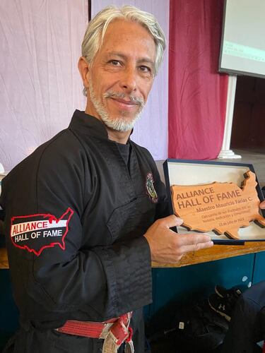 Cambió el fútbol por las artes marciales y hoy ingresó al Salón de la Fama: “Nunca me lo esperé”