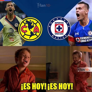 Los memes calientan el Clásico Joven entre Cruz Azul y América