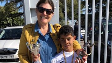 Dolores Aveiro sobre Cristiano Ronaldo Jr.: &ldquo;Es mejor que el padre a su edad&rdquo;.