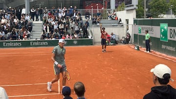 Tabilo, adiós Roland Garros