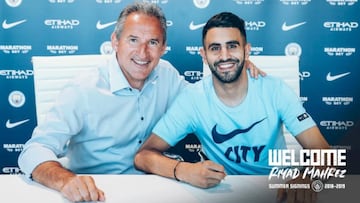 El City ficha a una de las figuras de la Premier: Riyad Mahrez