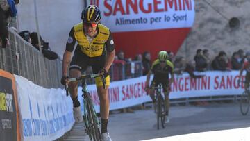 Tirreno-Adriático, resumen de la 3ª etapa: Roglic, el más fuerte