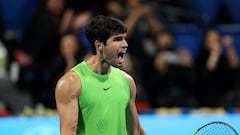 Alcaraz gana a Rublev y jugará la final de Doha
