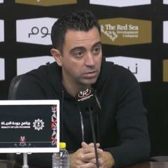 Xavi: "Me quedo triste porque creo que hemos tenido el partido"