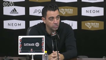 Xavi: "Quedo triste porque creo que hemos tenido el partido"