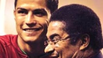 Cristiano junto a Eusebio.