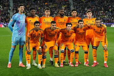 Este fue el once que Carlo Ancelotti mandó ante el Real Valladolid.