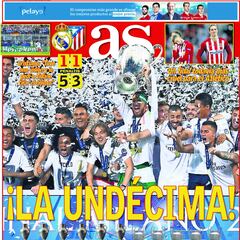 Los 1.000 días del Real Madrid como campeón de Europa en AS