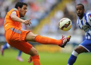 Dani Parejo ante Sidnei.