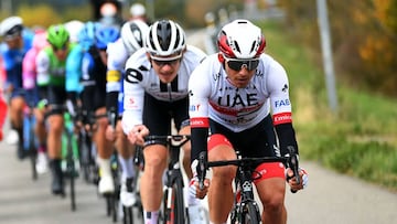 Sergio Luis Henao durante la etapa 6 de la Vuelta a Espa&ntilde;a.