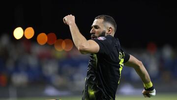 The Frenchman came off the bench to score a penalty to give his team victory against Iraq’s Al-Shorta. Al-Ittihad top Group A with three wins from three.