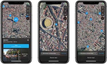 Apple Mapas ya te dice donde están las bicis públicas más cercanas
