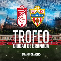El Almería será el invitado en el Trofeo Ciudad de Granada