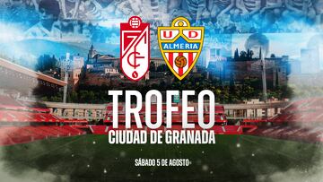 Granada y Almería se medirán en el Trofeo Ciudad de Granada 2023.