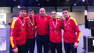 España, medalla de plata en la Copa del Mundo Junior