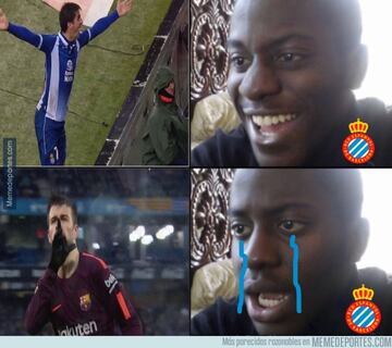 Los memes más divertidos del Espanyol-Barcelona