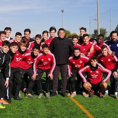 Una mañana de Ronaldo entre sus chicos y las cámaras