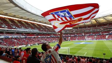 El Atlético de Madrid ha comenzado una nueva era en sus 114 años de historia con la inauguración del Estadio Wanda Metropolitano, el flamante coliseo rojiblanco. El rey Felipe VI fue el encargado de descubrir la placa y dar por estrenado el nuevo estadio.