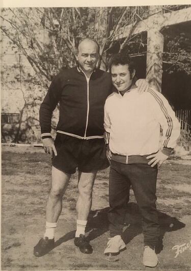 ESPAÑETA CONSIDERÓ A ALFREDO DI STÉFANO SU PADRE EN MUCHOS ASPECTOS.