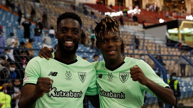 Iñaki Williams, orgulloso de Nico: “Qué pasada que seas mi hermano”