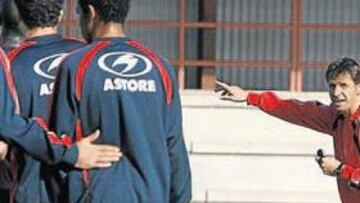 <b>REACCIÓN. </b>Ziganda buscará ante el Deportivo una reacción que haga salir a los rojillos de los puestos de abajo.