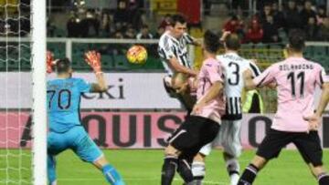 Mandzukic, Sturaro y Zaza dan el triunfo a la Juve en Palermo