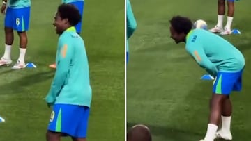 Brazilian fans’ hilarious chant leaves Real Madrid star Endrick in stitches during warm-up