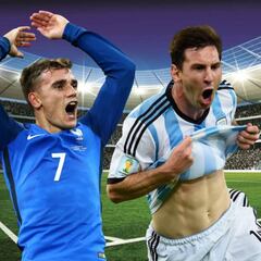 La ‘pelea’ de portadas: L’Equipe y Olé previo al Francia-Argentina