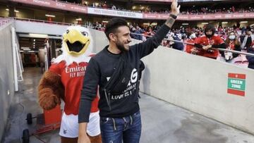 Benfica recibe al Toto Salvio por todo lo alto