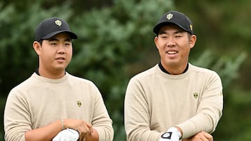 Los coreanos Kim y An lideran en casa