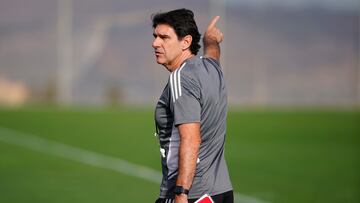 Karanka durante un entrenamiento.