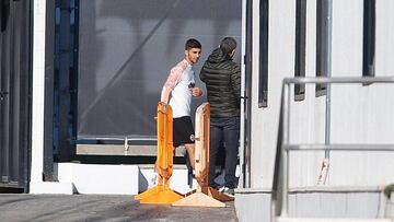 Ferran inicia su recuperación ya sobre el terreno de juego