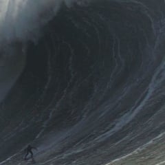 ¿La ola gigante entre las olas gigantes de Nazaré?