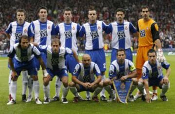 El 16/05/07 jugó la final de la UEFA contra el Sevilla. El Espanyol perdió ese partido.