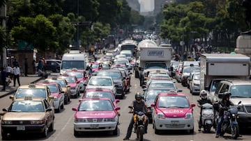 Autos con engomado amarillo tienen prohibido circular en calles y avenidas de CDMX y EDOMEX el lunes 17 de marzo del 2025.