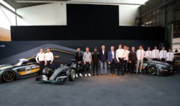 Las imágenes de la presentación de Mercedes Fórmula 1