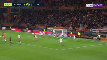 Resumen del Lorient vs. Lyon de Ligue 1