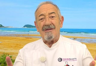 Chef Karlos Arguiñano: “Empecé a cocinar con 8 años porque mi madre estaba impedida”