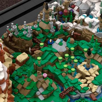 The Legend of Zelda Breath of the Wild LEGO