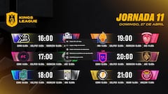 xBuyer vs. Jijantes, en directo: sigue la jornada 11 de la Kings League