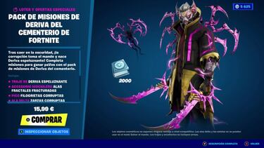 Fortnite: Pack de Misiones de Deriva del Cementerio ya disponible; precio y contenidos