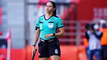 Karen Díaz will join Neuza Back of Brazil and Kathryn Nesbitt of the United States as part of the 69 assistant referees that will work during games for the first time in Qatar in November.