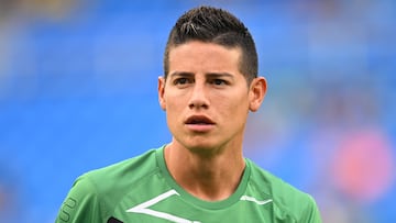 MONTREAL, CANADA - JULY 29: James Rodríguez #10 of Club León FC looks on during warm-up prior to the Leagues Cup Phase One match between CF Montreal and Club León FC at Stade Saputo on July 29, 2025 in Montreal, Canada. (Photo by Tim Austen - Leagues Cup/MLS via Getty Images)