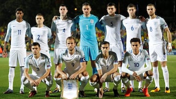 Inglaterra da sus 23 convocados para el Mundial de Rusia 2018