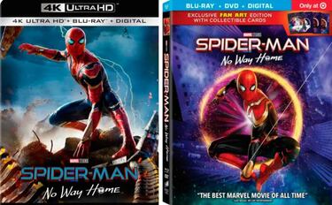 Spider-Man No Way Home: carátulas y extras de las ediciones Blu-ray y DVD