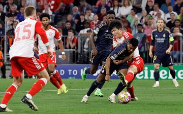 La pesadilla de Kim Min-jae frente a Vinicius y Rodrygo