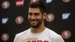 El quarterback de San Francisco 49ers gan&oacute; dos t&iacute;tulos de la NFL con New England Patriots, cuando &eacute;ste era mariscal de campo suplente de Tom Brady.