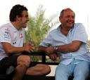 Alonso y Ron Dennis en Bahrain 2007 o la locura del paddock